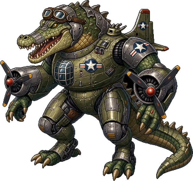 Warbird Croc